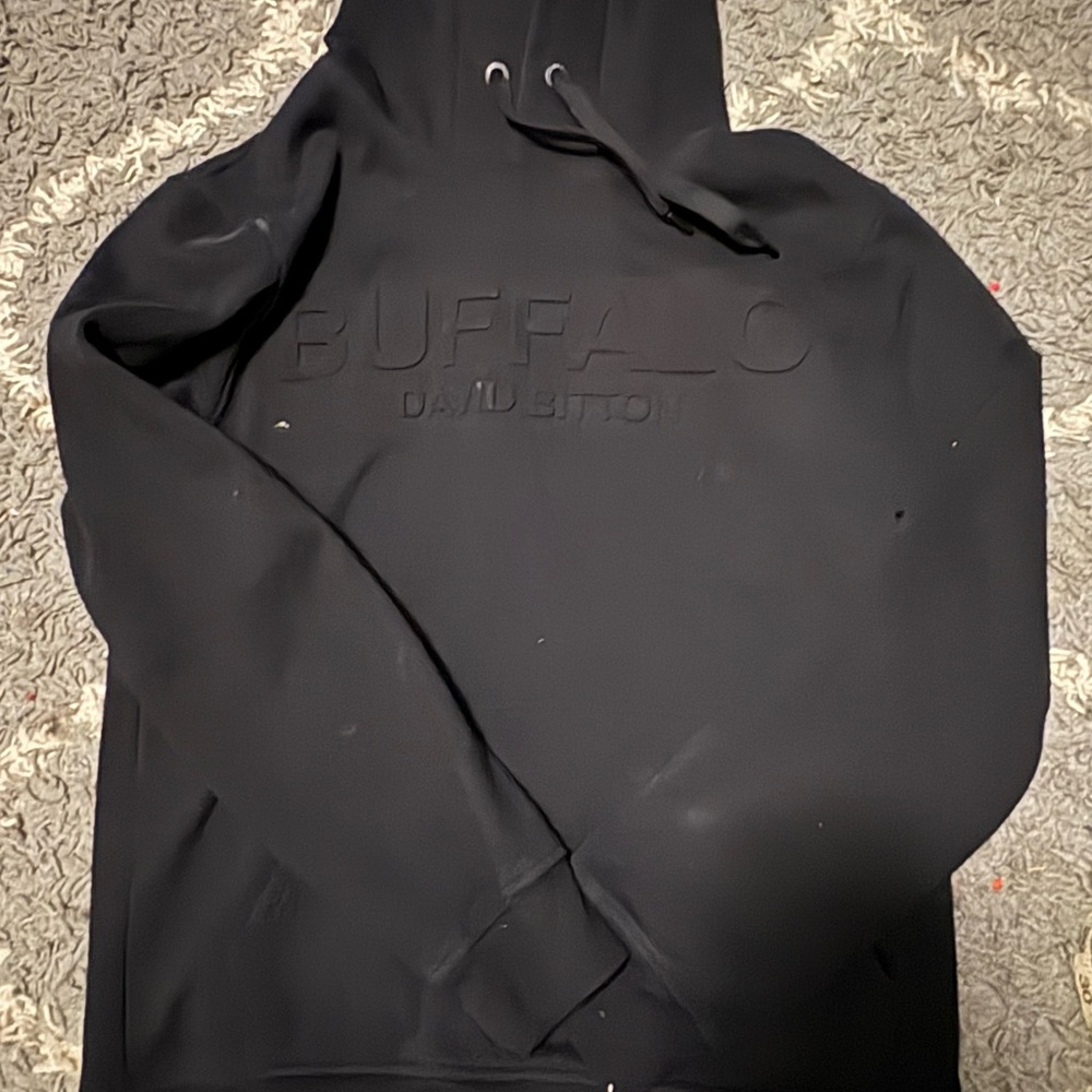 Buffalo David Bitton Black Pullover Hoodie